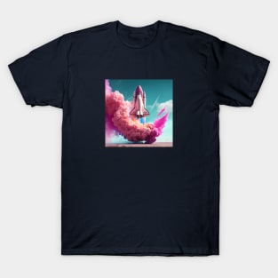 Blast Off - Vertical T-Shirt